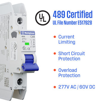 15A Single Pole Miniature Circuit Breaker