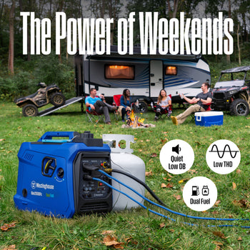 iGen2550DFc Inverter Generator - Dual Fuel with CO Sensor