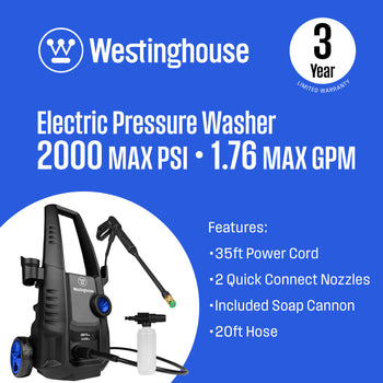 ePX3030 Electric Pressure Washer
