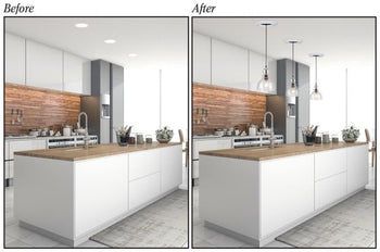 Recessed Light Converter - Adjustable Bar