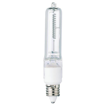 500 Watt T4 Halogen Single-Ended Clear E11 (Mini-Can) Base, 120 Volt, Box