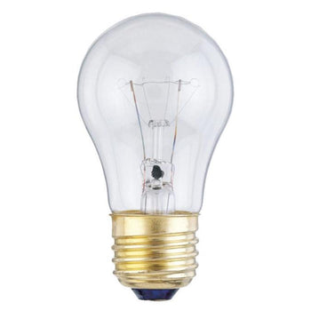 A15 40 Watt Medium Base Clear Incandescent Appliance Lamp