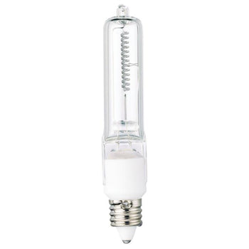 150 Watt T4 Single-Ended Halogen Clear E11 (Mini-Can) Base, 120 Volt, Card