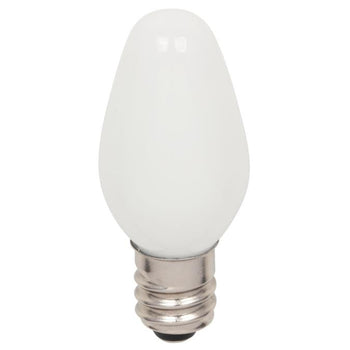 C7 0.75-Watt (7-watt Equivalent) Candelabra Base Frosted LED Lamp