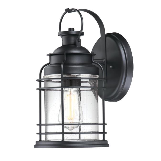 Kellen One-Light Outdoor Wall Fixture, Textured Black Finish | Westinghouse