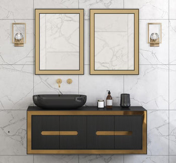 Zoa One-Light LED Indoor Wall Fixture, Brushed Brass Finish