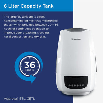 Digital Cool Mist Ultrasonic Humidifier