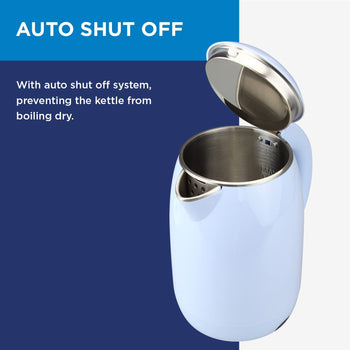 Electric Cordless Kettle - Blue
