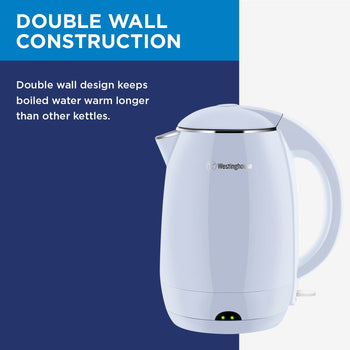 Electric Cordless Kettle - Blue