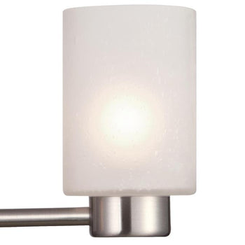 Sylvestre Three-Light Indoor Chandelier, Brushed Nickel Finish