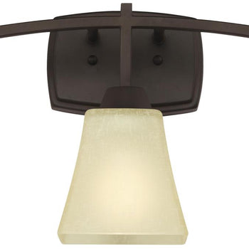 Midori Three-Light Indoor Wall Fixture, Oil Rubbed Bronze Finish