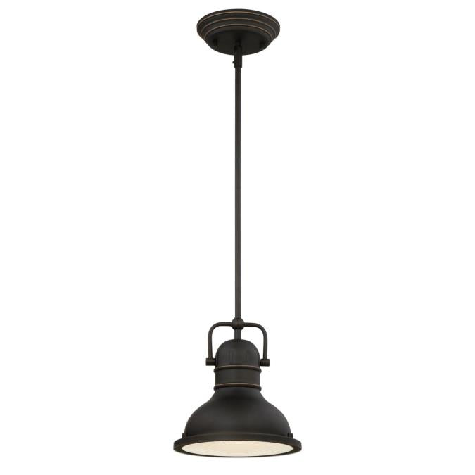 Boswell One-Light LED Indoor Mini Pendant, Oil Rubbed Bronze