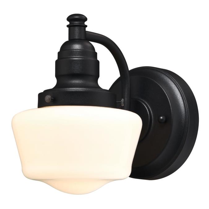 Eddystone One-Light Outdoor Wall Fixture, Textured Black Finish ...