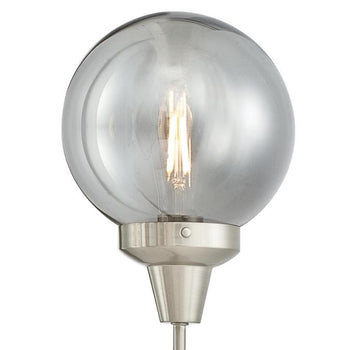 Byron Six-Light Indoor Chandelier, Brushed Nickel Finish