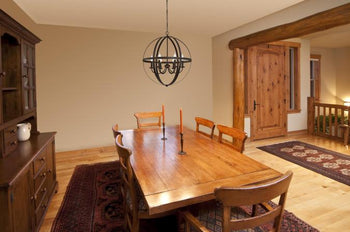 Stella Mira Six-Light Indoor Chandelier, Oil Rubbed Bronze Finish with Highlights