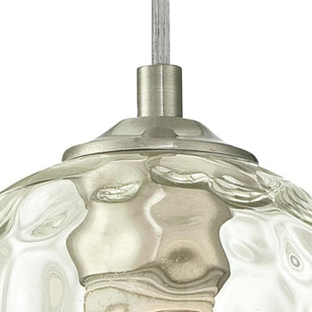 Basset One-Light Indoor Mini Pendant, Brushed Nickel Finish