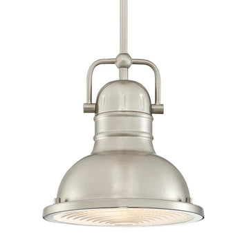 Boswell One-Light LED Indoor Mini Pendant, Brushed Nickel Finish