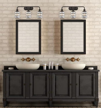 Sophie Three-Light Indoor Wall Fixture, Oil Rubbed Bronze Finish