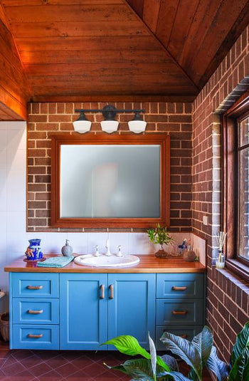 Scholar Three-Light Wall Fixture, Oil Rubbed Bronze Finish with White Opal Glass