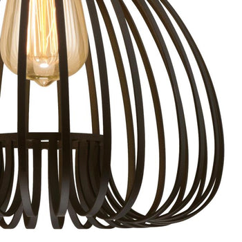 One-Light Indoor Pendant, Oil Rubbed Bronze Finish