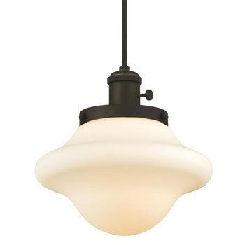 Wanda One-Light Indoor Mini Pendant with Turn Knob, Oil Rubbed Bronze Finish