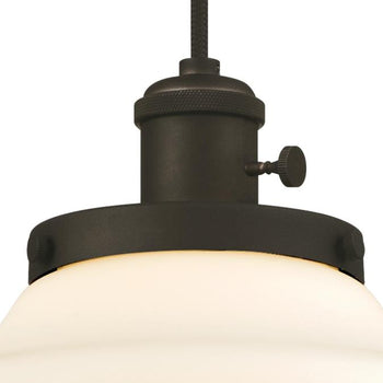 Wanda One-Light Indoor Mini Pendant with Turn Knob, Oil Rubbed Bronze Finish