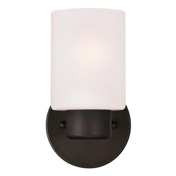 Sylvestre One-Light Indoor Wall Fixture, Oil Rubbed Bronze Finish