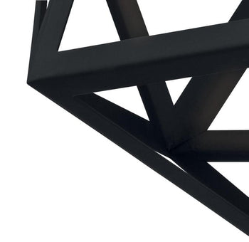 One-Light Indoor Pendant, Matte Black Finish