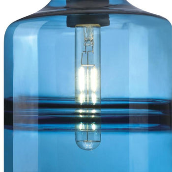 Soren One-Light Indoor Mini Pendant, Matte Black Finish