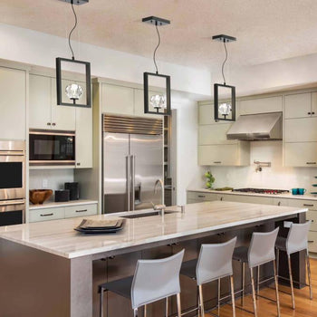 Zoa One-Light LED Indoor Pendant, Matte Brushed Gun Metal Finish