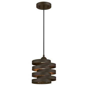 Charlize One-Light Indoor Mini Pendant, Oil Rubbed Bronze Finish