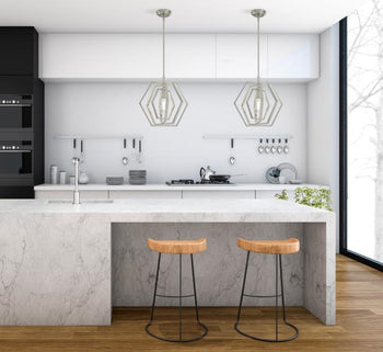 Holly One-Light Indoor Pendant, Brushed Nickel Finish