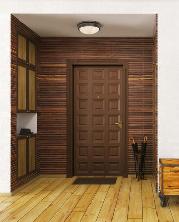 Meadowbrook 13-Inch Two-Light Indoor Flush Mount Ceiling Fixture, Oil Rubbed Bronze Finish with Highlights