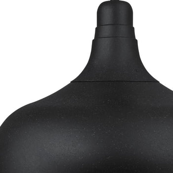 Morton One-Light Indoor Pendant, Textured Iron Finish