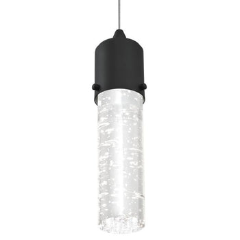 Cava One-Light LED Indoor Mini Pendant, Matte Black Finish
