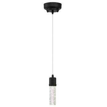 Cava One-Light LED Indoor Mini Pendant, Matte Black Finish