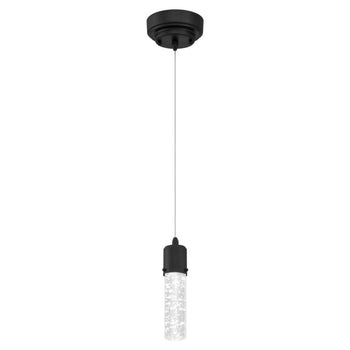 Cava One-Light LED Indoor Mini Pendant, Matte Black Finish