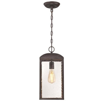 Piazza One-Light Outdoor Pendant, Victorian Bronze Finish