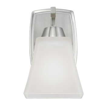 Midori One-Light Indoor Wall Fixture, Brushed Nickel Finish