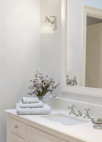 Midori One-Light Indoor Wall Fixture, Brushed Nickel Finish