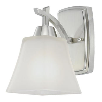 Midori One-Light Indoor Wall Fixture, Brushed Nickel Finish