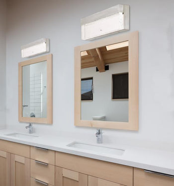 Cava II One-Light 20-Watt LED Indoor Wall Fixture, Brushed Nickel Finish