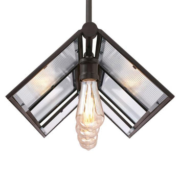 Finn Four-Light Indoor Chandelier, Oil Rubbed Bronze Finish
