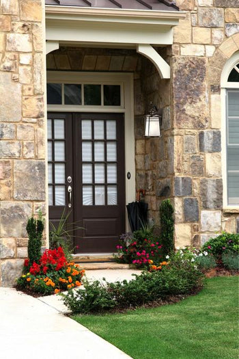Senecaville One-Light Exterior Wall Lantern, Weathered Bronze Finish on Steel with White Alabaster Glass