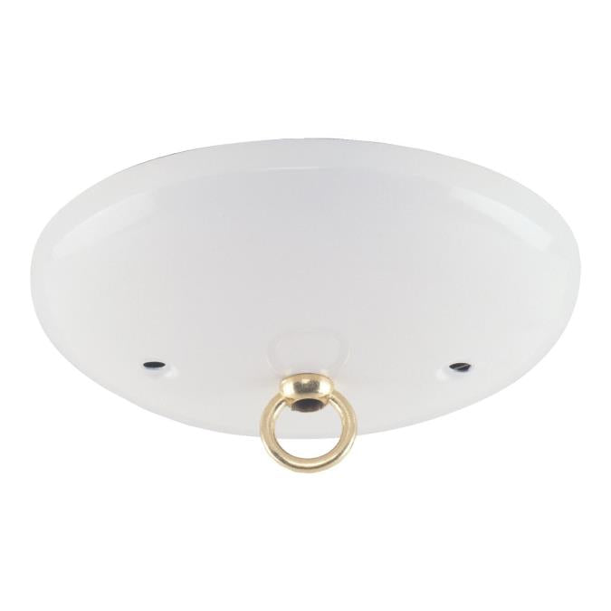 Westinghouse Traditional Canopy Kit - 5.125" Antique Brass Ceiling Light Mounting Hardware