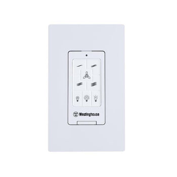4 Speed Ceiling Fan and LED Light Wall Control