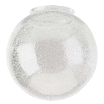 6-Inch Clear Seeded Globe