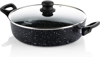Black marble casserole (12.5