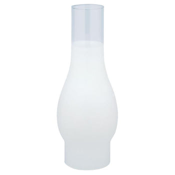 10-Inch 3/4 Frosted Glass Chimney