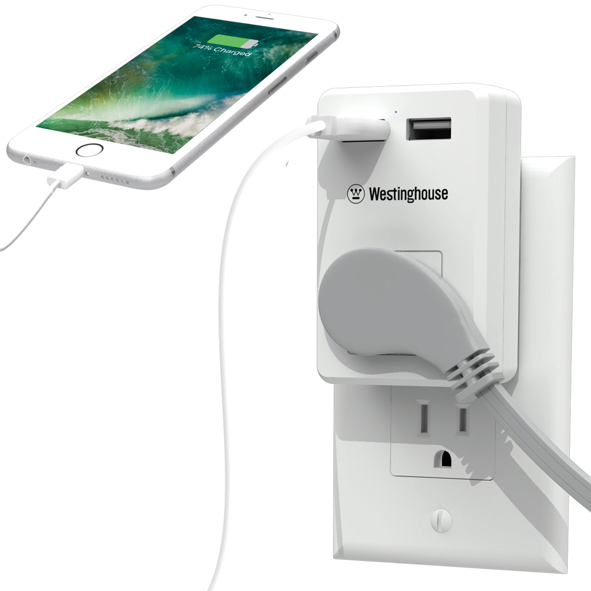 Westinghouse Adaptateur de voyage universel avec USB 